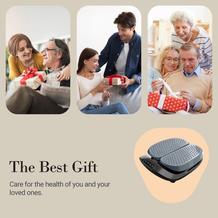 Foot vibrating massager with heating function and remote control for easy operation