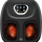 Heated foot massager designed for plantar fascia comfort with therapeutic warmth