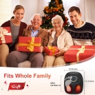 Heated foot massager designed for plantar fascia comfort with therapeutic warmth