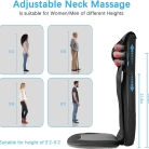 Auto seat massager with multiple modes for in-car muscle relief
