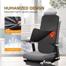 Kneading massage chair back massager for deep muscle relief