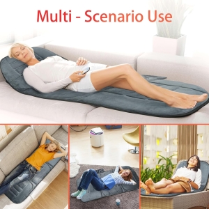 "Wearable heating pad with fast heating, back ache relief pad with controller and packaging"