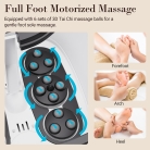 Portable spa bubble bath massager for on-the-go relaxation with soothing bubbles
