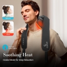 Auto Shiatsu massager with deep-kneading nodes; Wireless or wired Shiatsu neck and shoulder massager; Multi-directional rollers for full muscle relief.